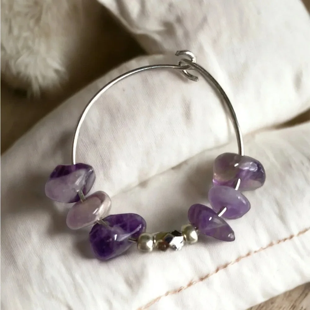 124 Crystal Wine Glass Charms (set of 6)